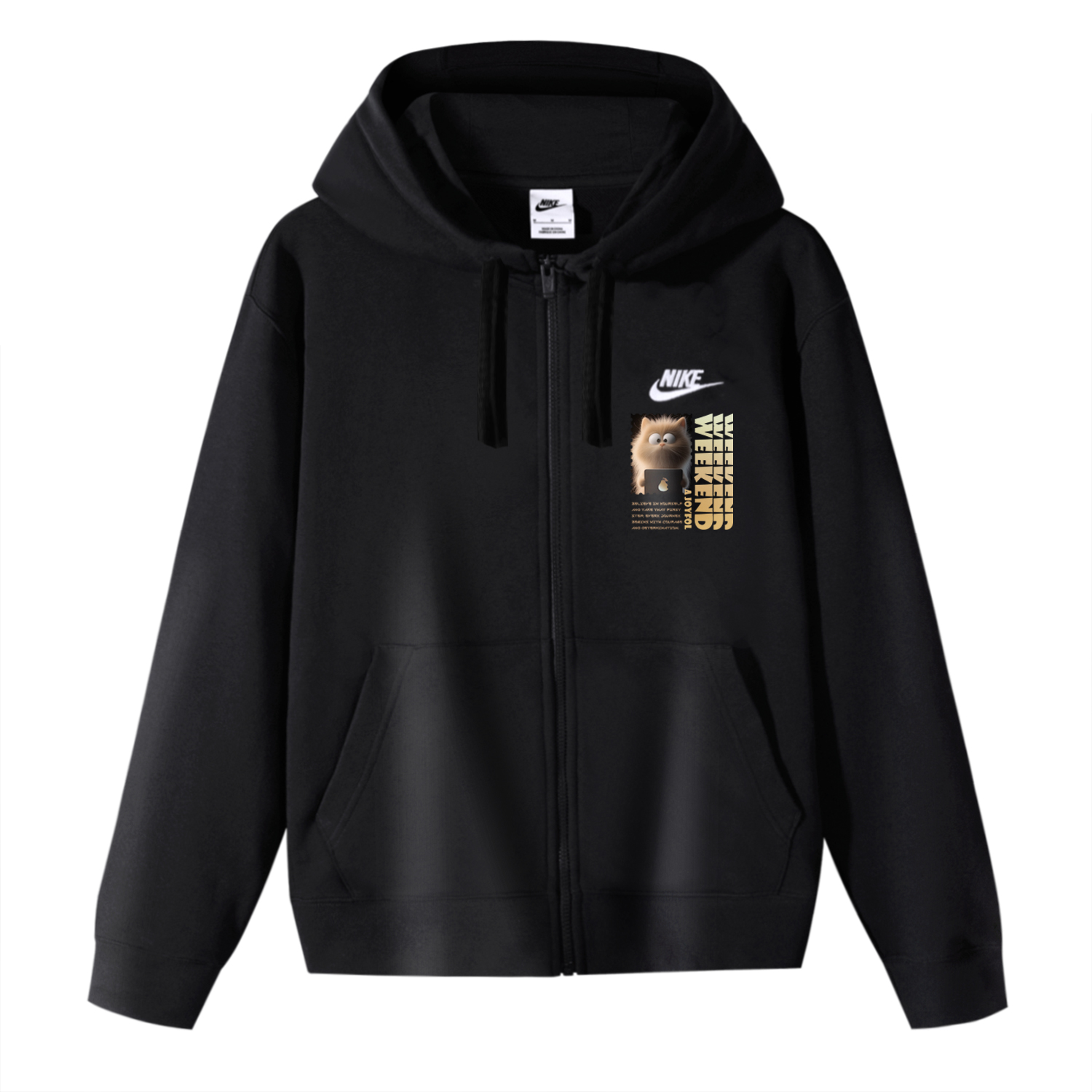 

Nike Куртка унисекс черная, Black