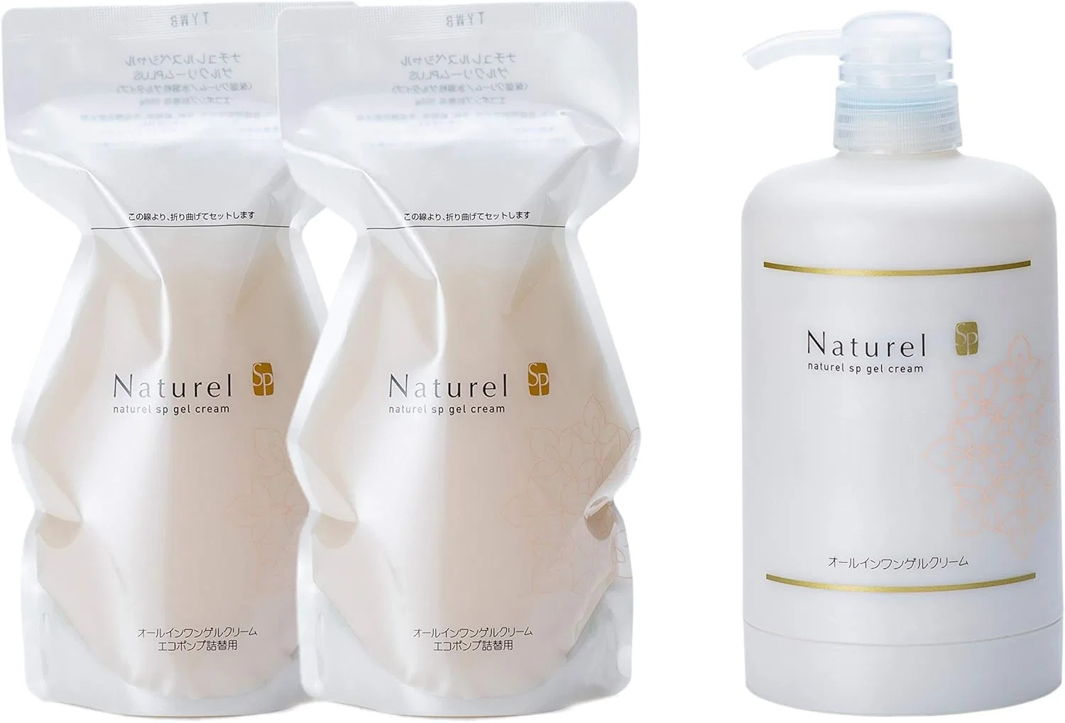 Крем для лица Naturel — Дневной -гель SP, увлажняющий, x + помпа, 550 г