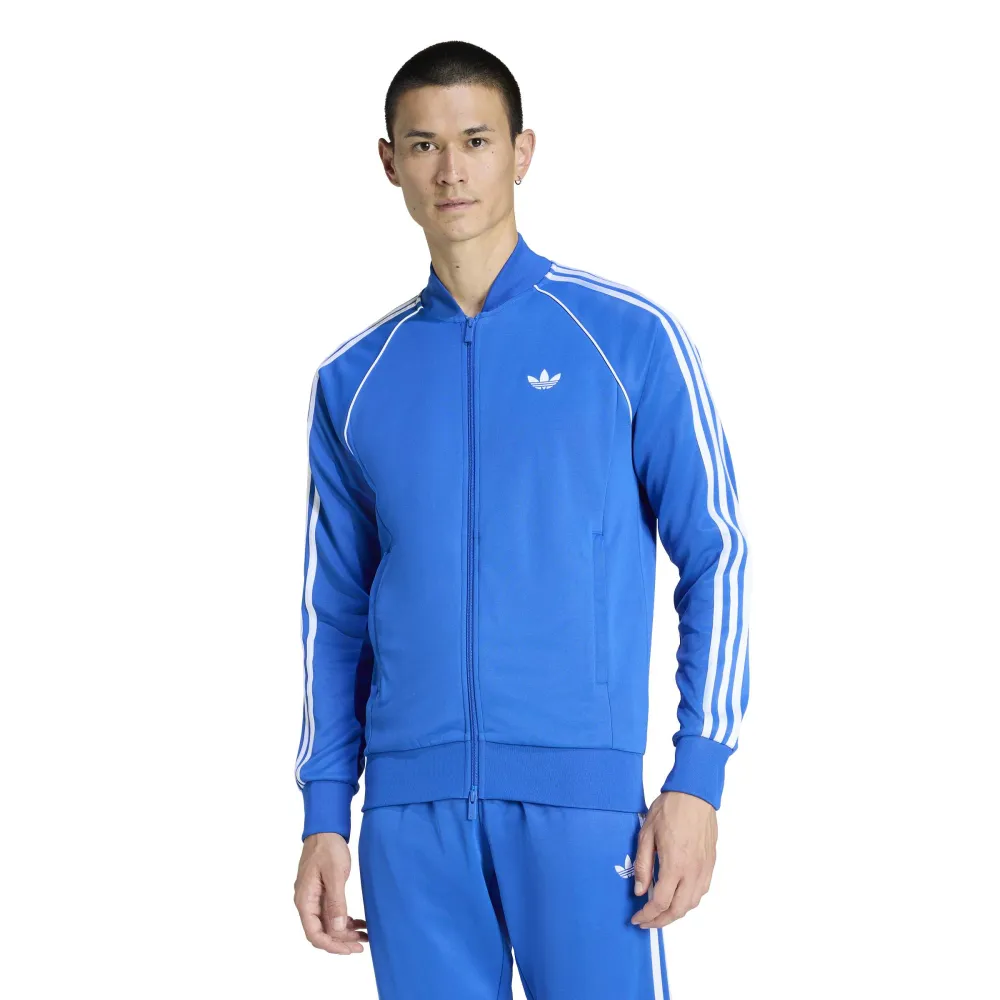 Толстовка adidas Originals SST на молнии, синий
