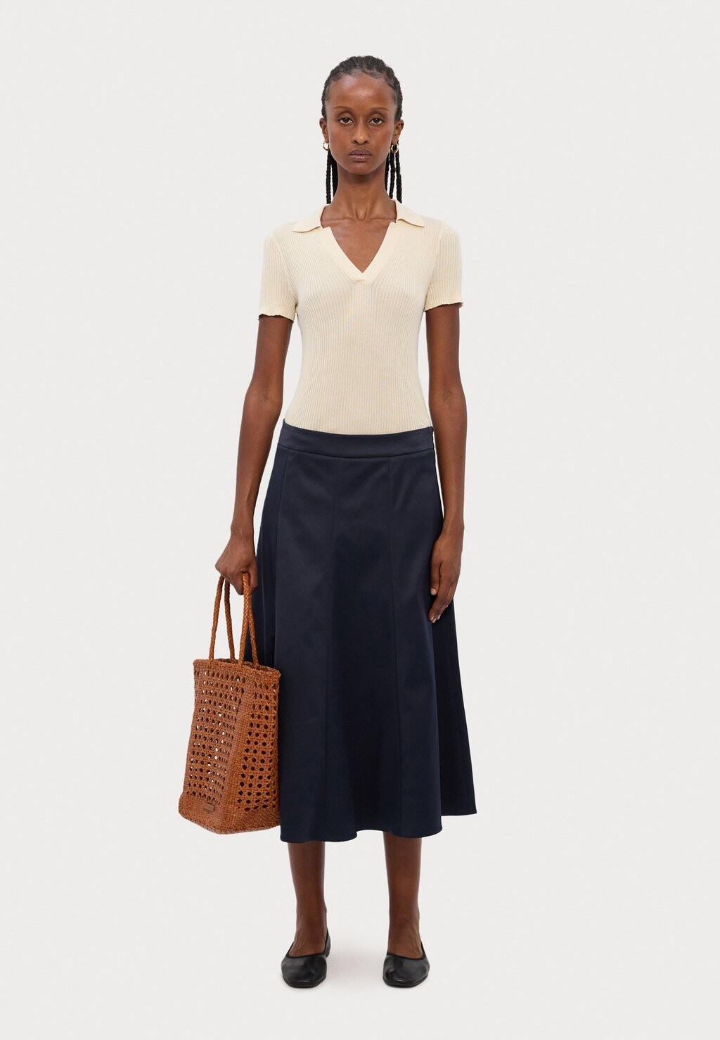 

Юбка А-силуэта LORIS Marella, темно-синий