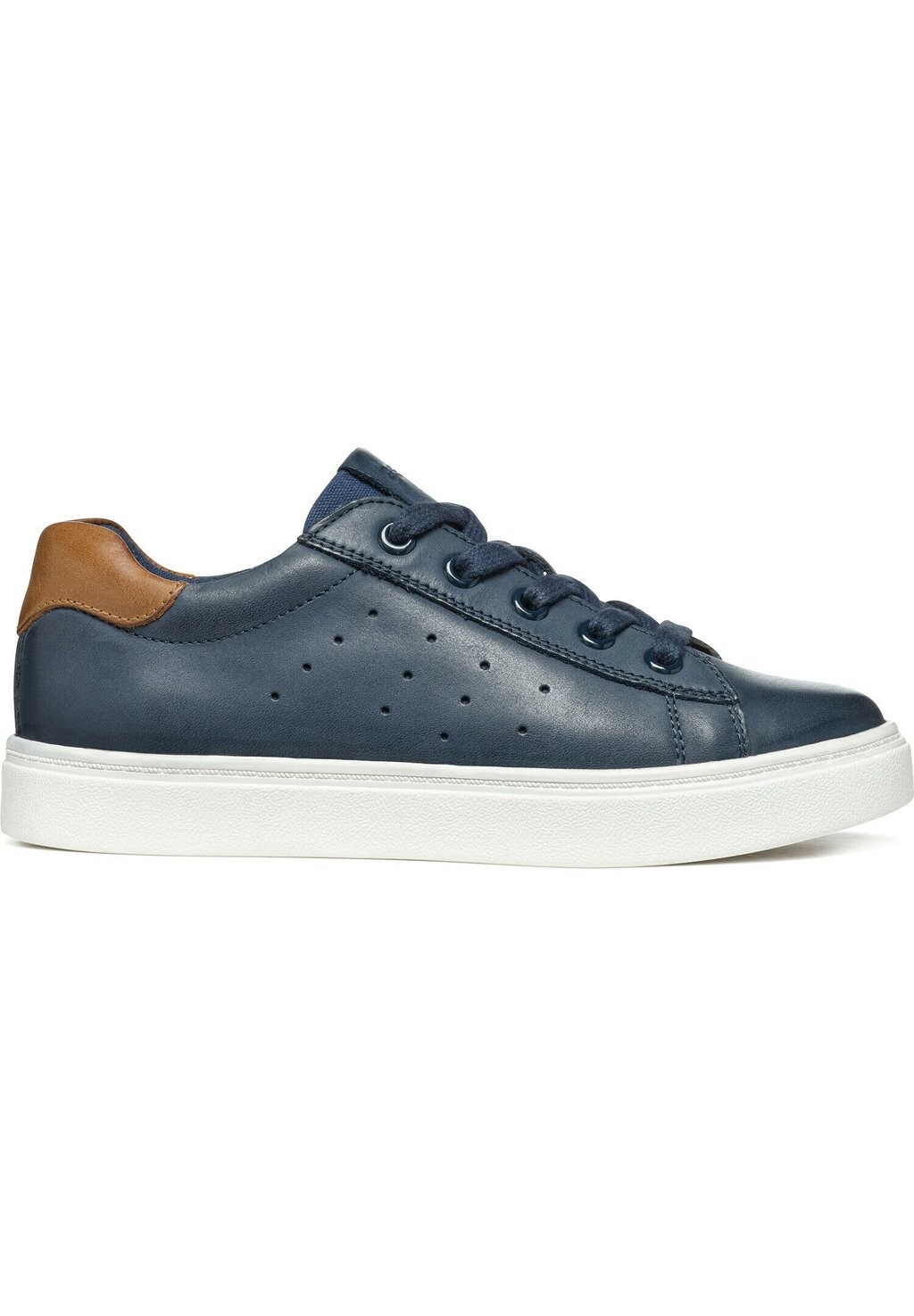 

Кроссовки низкие NASHIK Geox, цвет navy brown