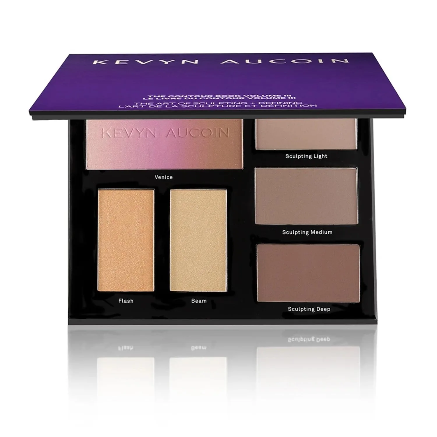 Kevyn Aucoin Sculpt and Define Contour Book: универсальная палетка для контуринга 1 штука (1 шт.), VOLUME 3