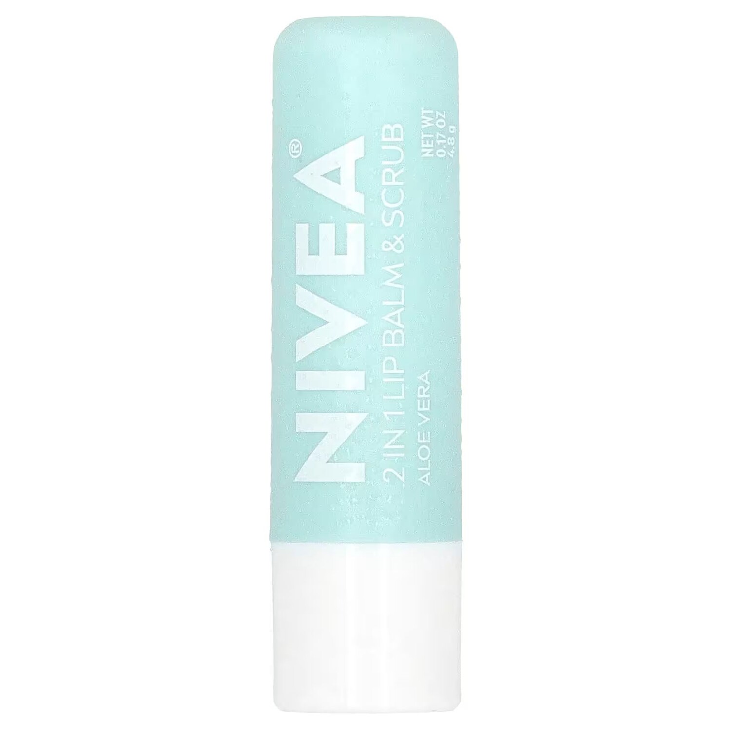 

Бальзам и скраб для губ 2 в 1, алоэ вера, 0,17 унции (4,8 г) Nivea