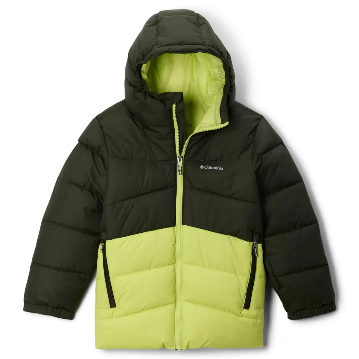 

Детская лыжная куртка Arctic Blast II Columbia, флуоресцентный желтый