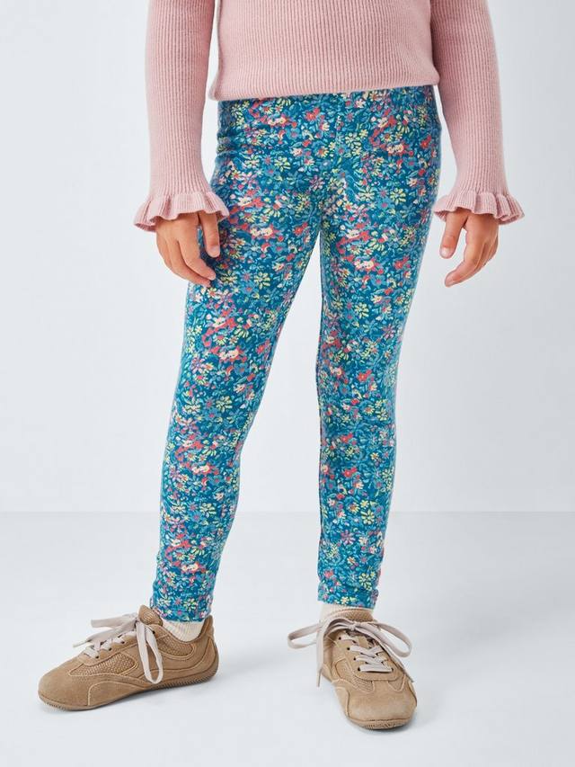 

Детские легинсы с цветочным принтом John Lewis, Multi