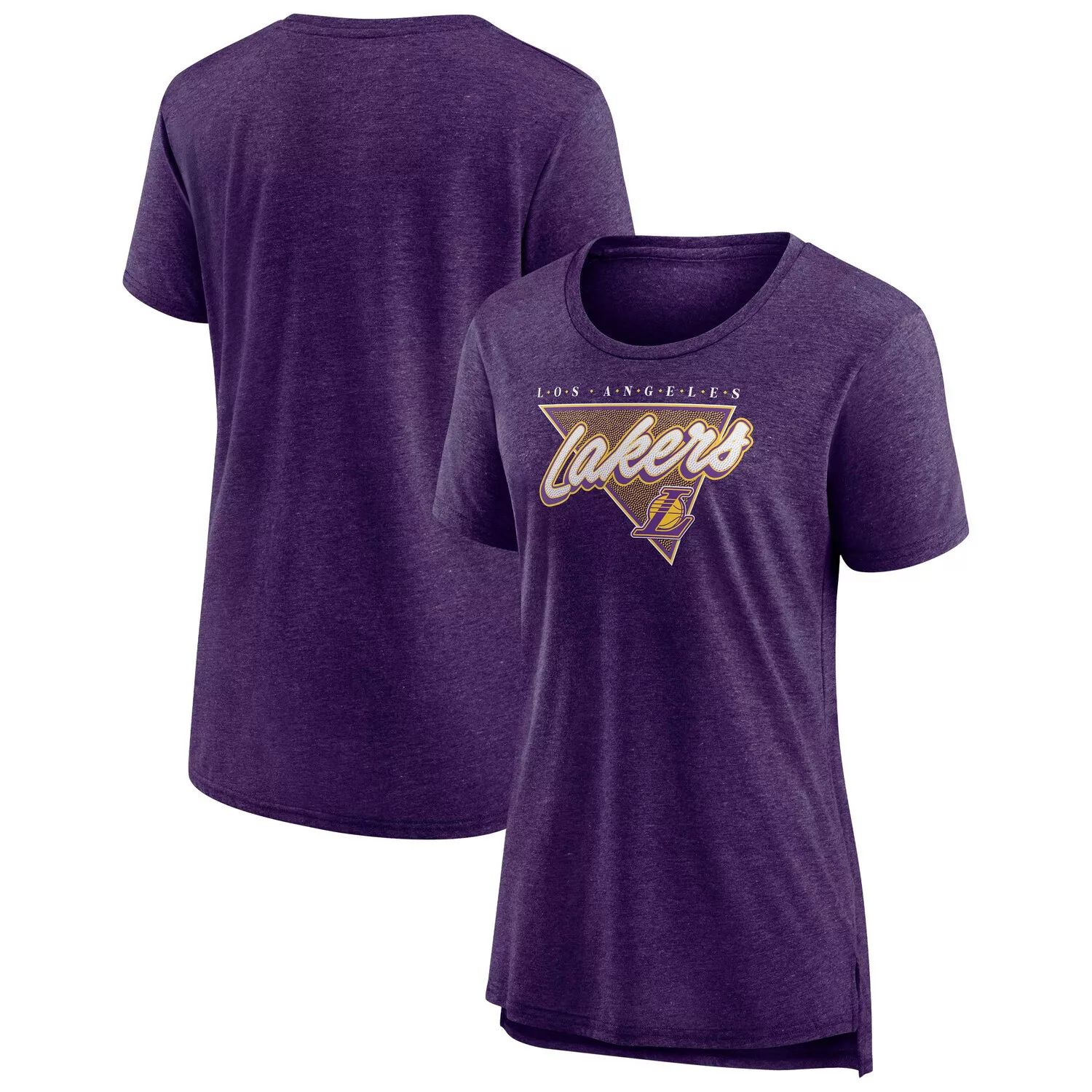 

Женская фиолетовая футболка с логотипом Fanatics Los Angeles Lakers True Classics Tri-Blend Fanatics, Фиолетовый, Женская фиолетовая футболка с логотипом Fanatics Los Angeles Lakers True Classics Tri-Blend Fanatics