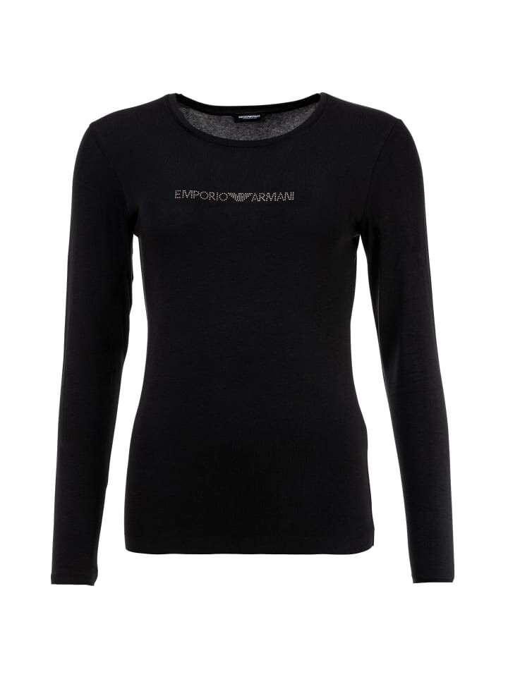 

Футболка Emporio Armani Longsleeve 1er Pack, черный