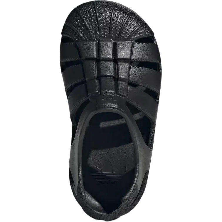 Сандалии детские SUPERSTAR Low top, черные, для детей 3-7 лет Adidas Originals, Core Black — фото 4