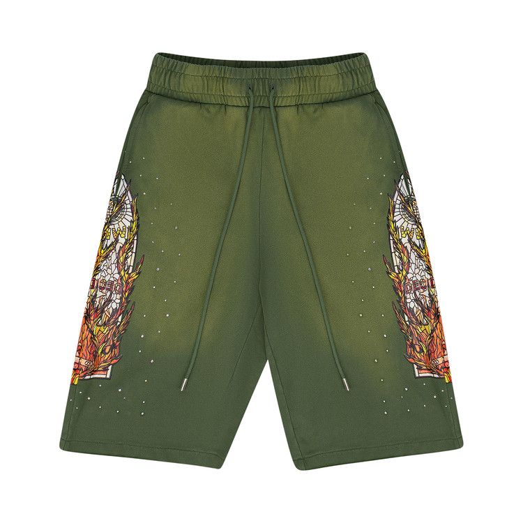 

Спортивные шорты Who Decides War Flame Glass Sweatshorts, Green