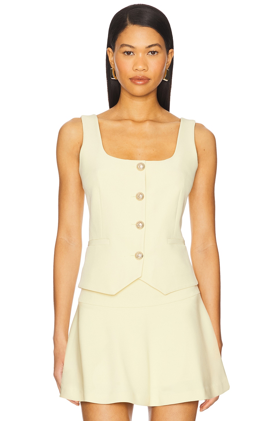 

Топ из крепа Beatriz Generation Love, pastel yellow