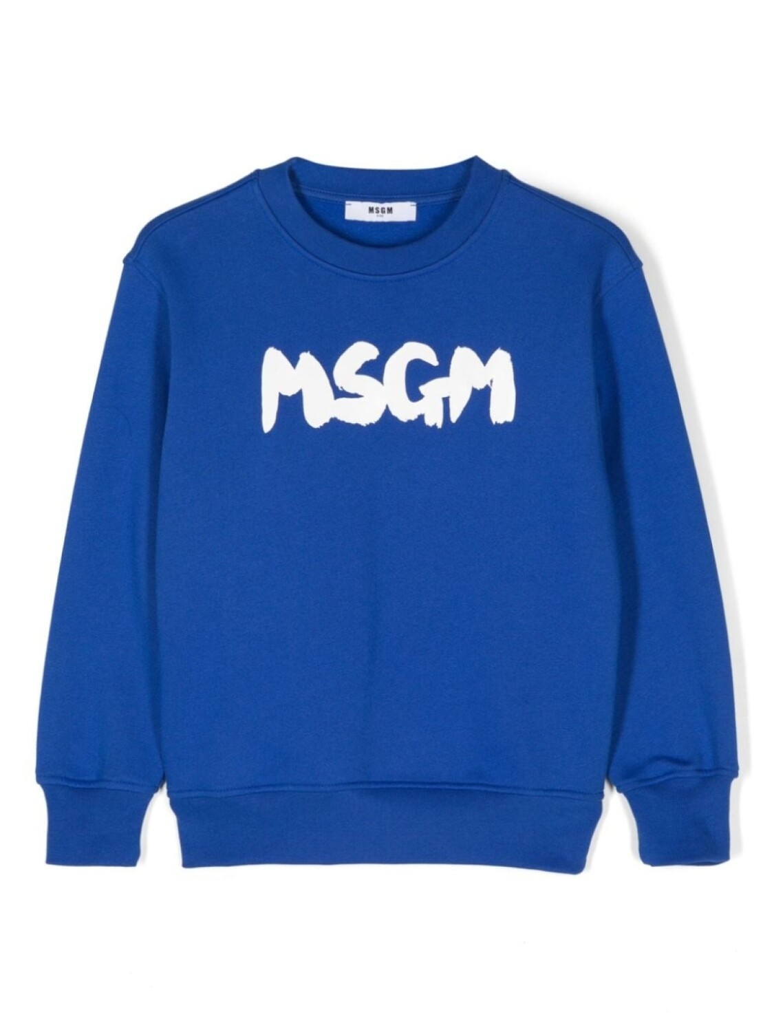 

MSGM Kids толстовка с логотипом, синий