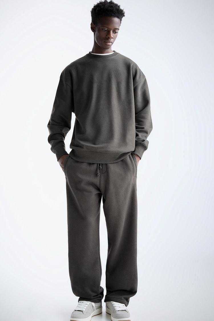 

Комплект спортивного костюма Jogger Pull And Bear, серый