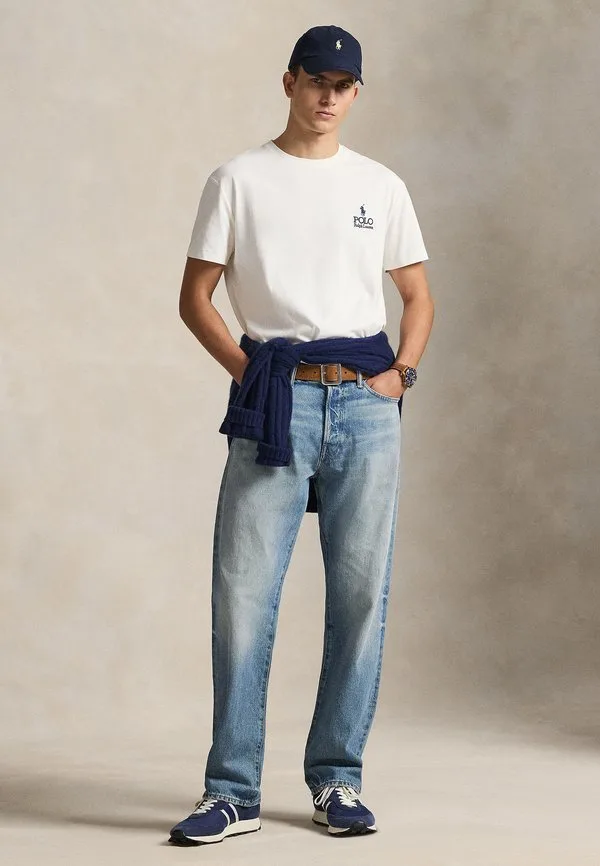 Классическая футболка с логотипом, базовая футболка Polo Ralph Lauren, Nevis — фото 2