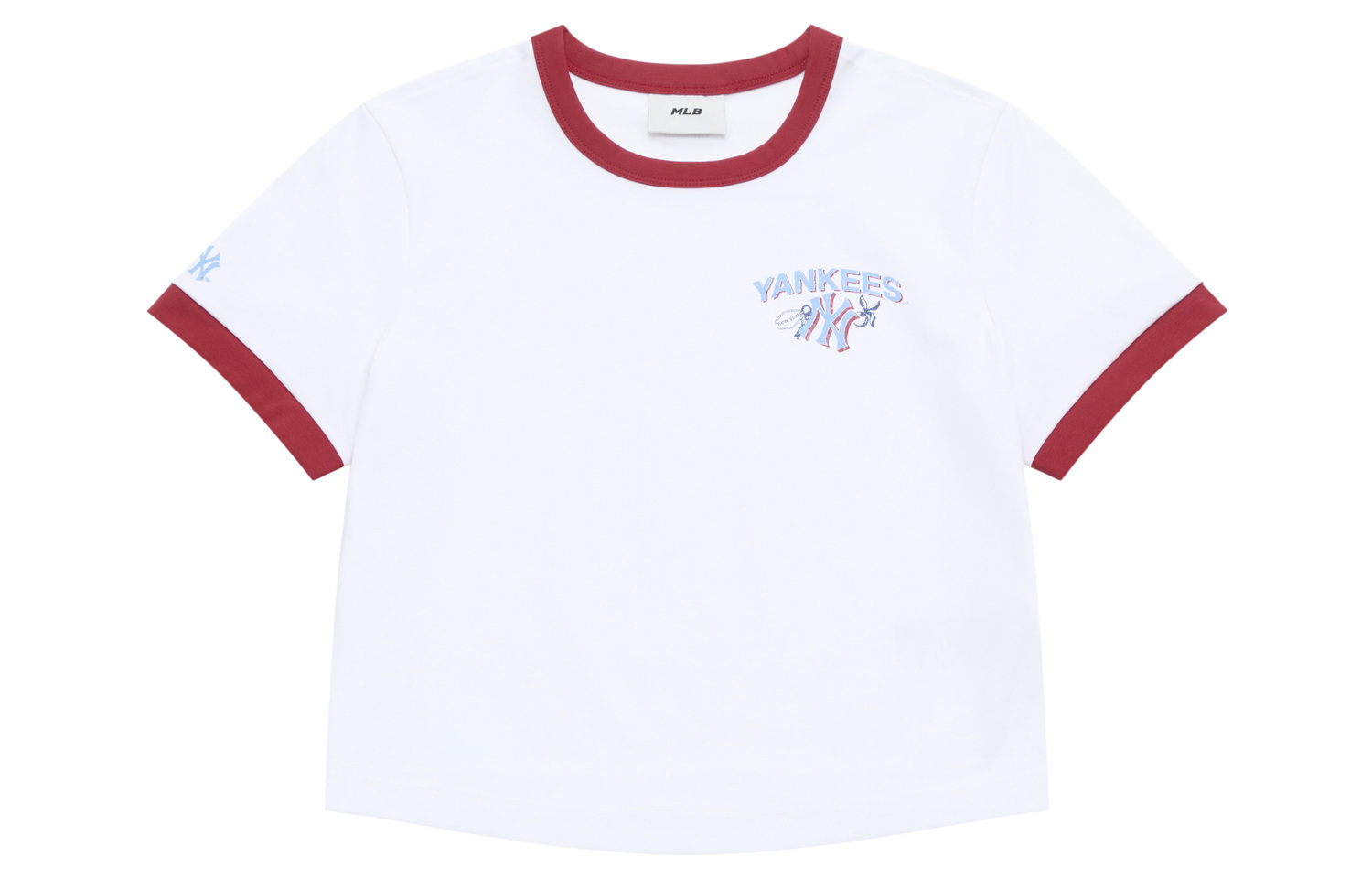 

MLB Футболка New York Yankees женская белая, Белый, MLB Футболка New York Yankees женская белая