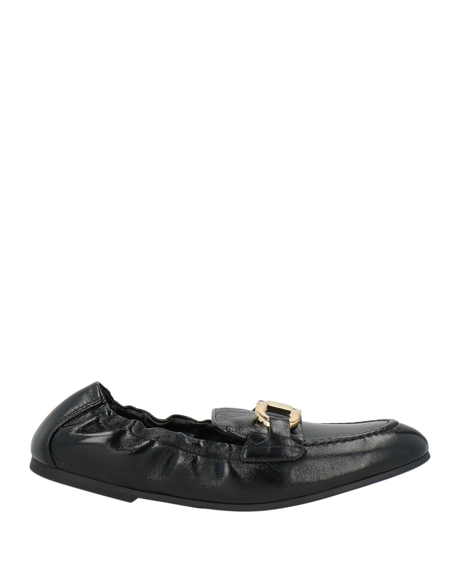 Лоферы Ferragamo, черный