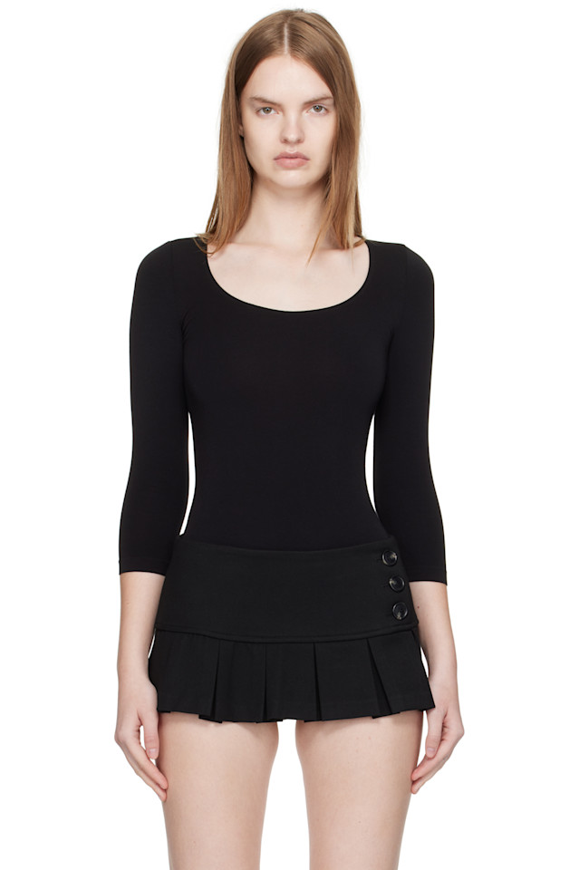 

Боди Tokio из стрингов Wolford, черный