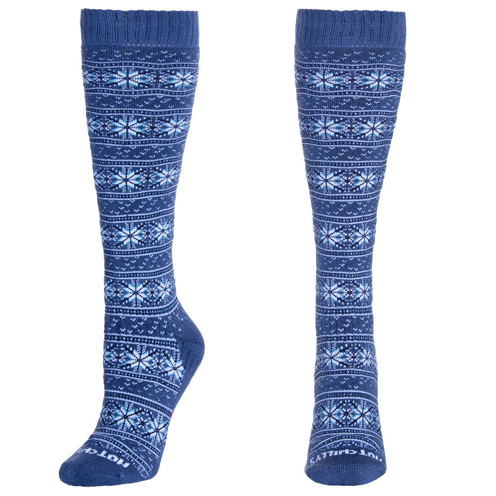 

Горнолыжные носки Hot Chillys Nordic Fairisle Mid Volume (женские), Vintage Indigo