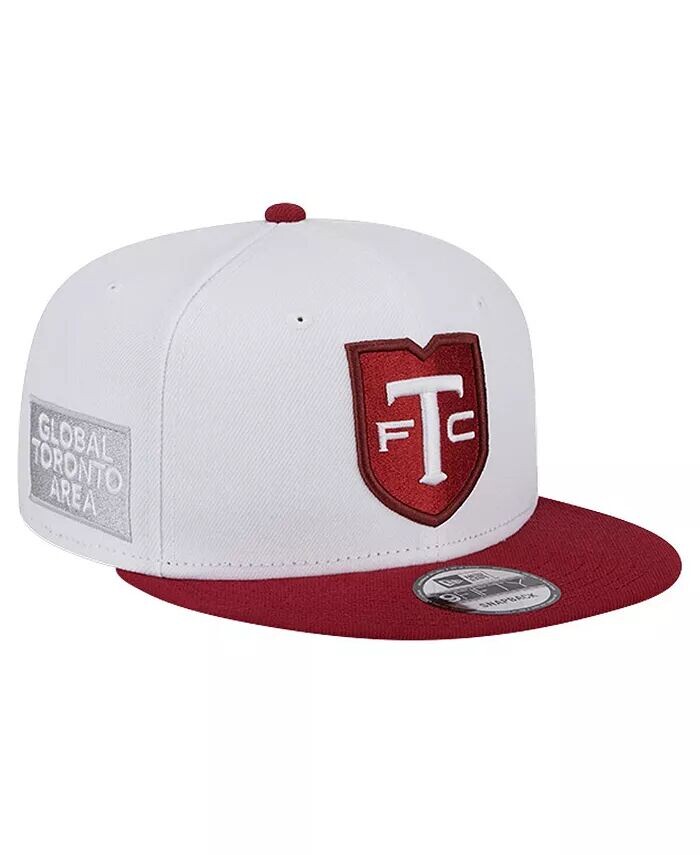 

Мужская белая бейсболка Toronto FC с застежкой-молнией Hook 9FIFTY New Era
