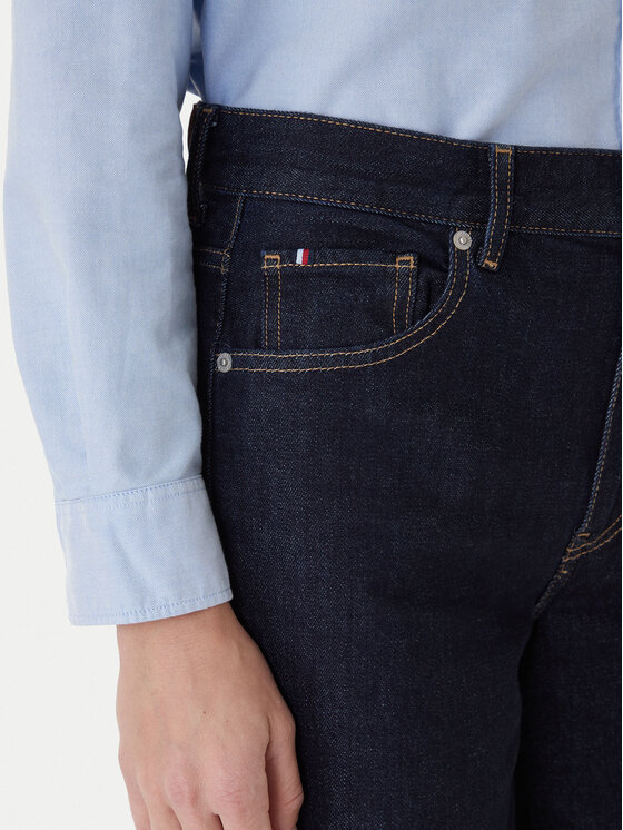 Джинсы wide leg 70's WW0WW48395 Tommy Hilfiger, синий — фото 4