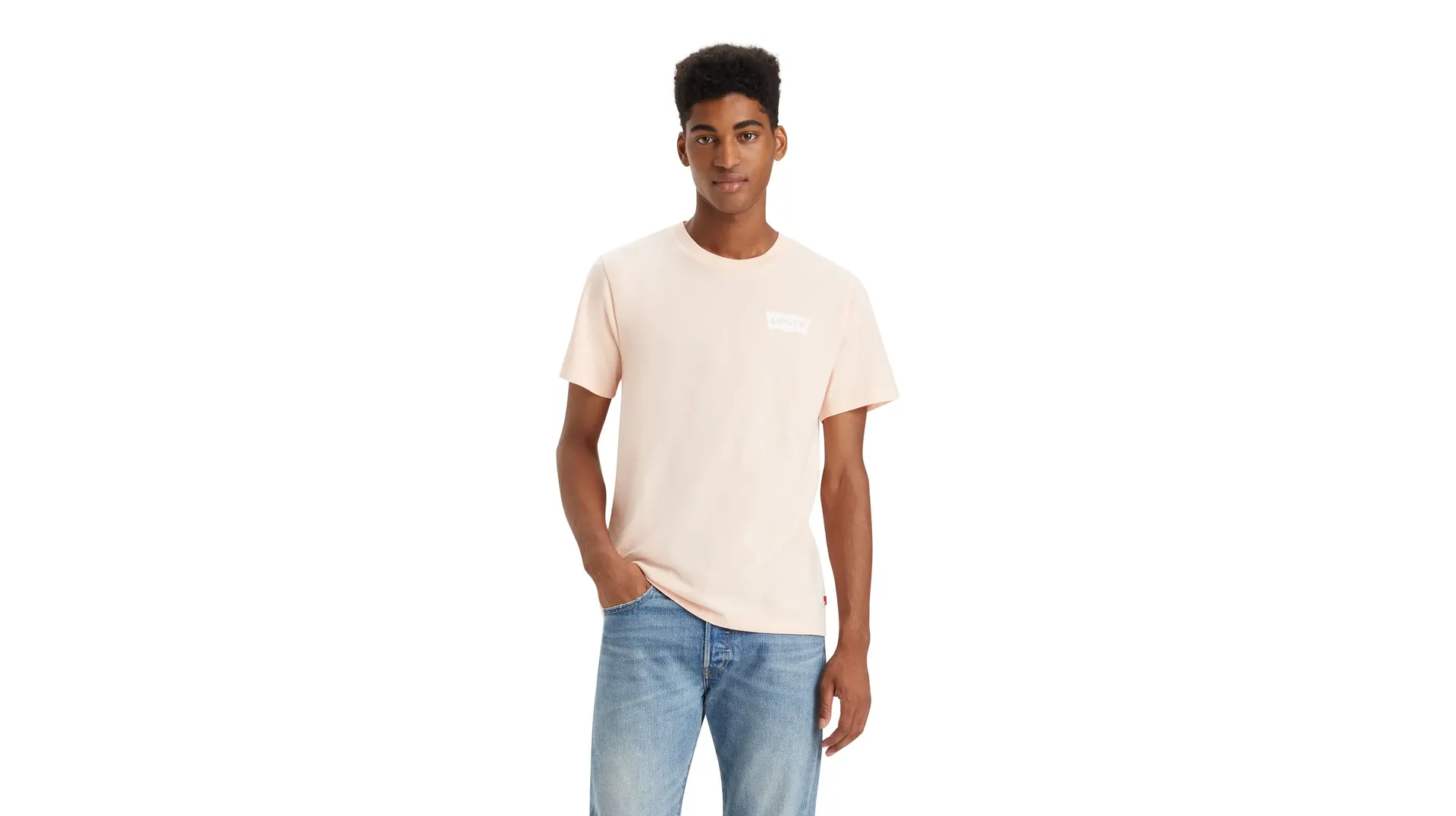 

Футболка Levi's, цвет Ssnl Bw Pale Peach