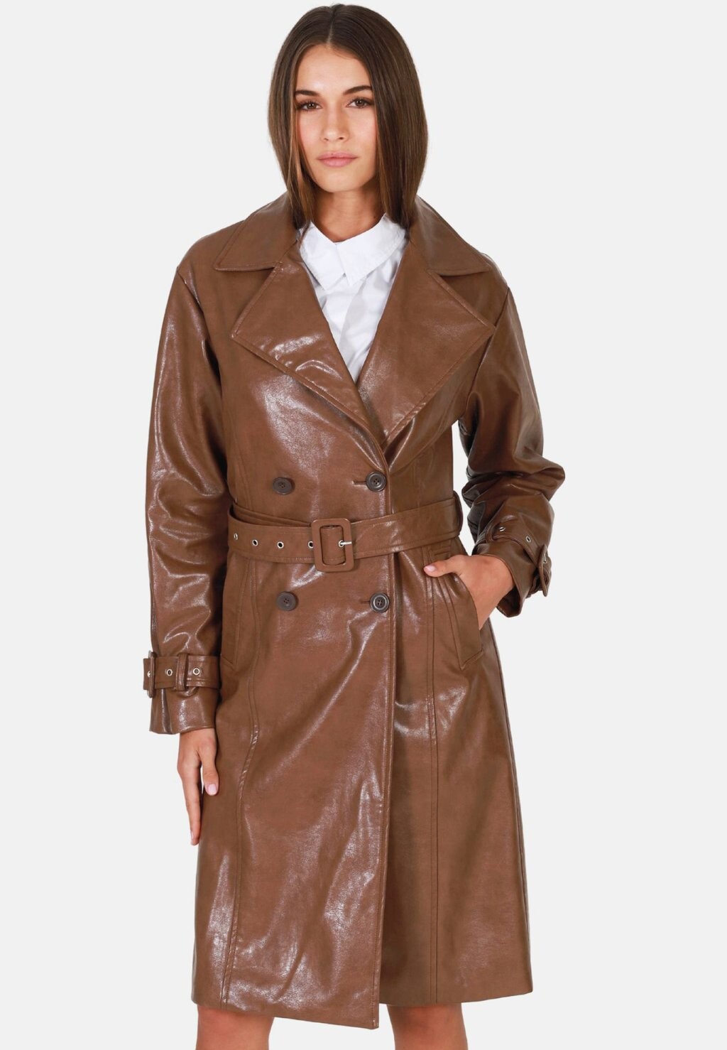 

Куртка из искусственной кожи VERMONT OW Collection, коричневый