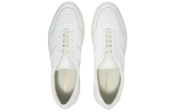 Bball Low Top Стильные скейтерские кроссовки мужские белые COMMON PROJECTS — фото 2