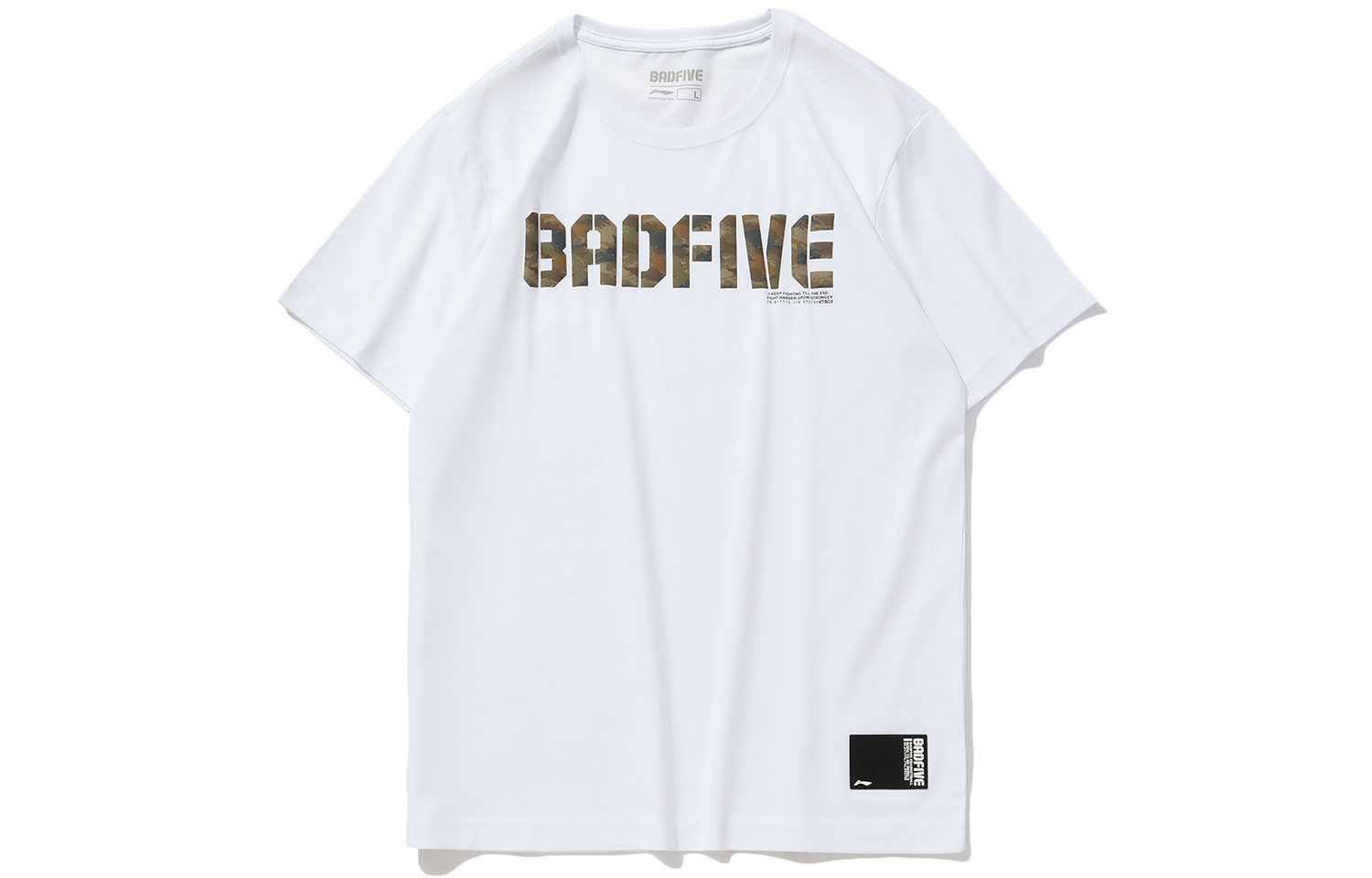 

Футболка Badfive для мужчин Lining, белый