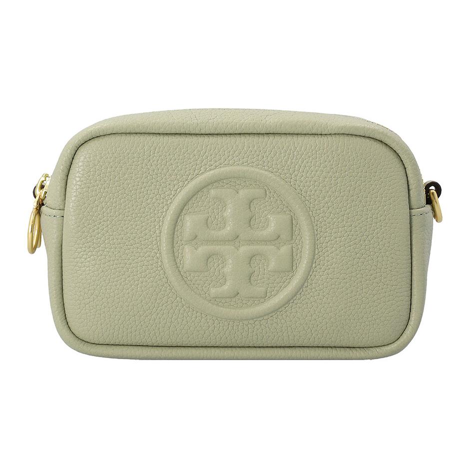 

TORY BURCH Кожаная камера кроссбоди мини женская зеленая