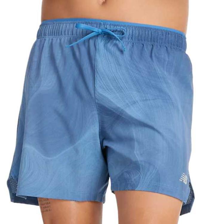 

New Balance Повседневные шорты мужские синие