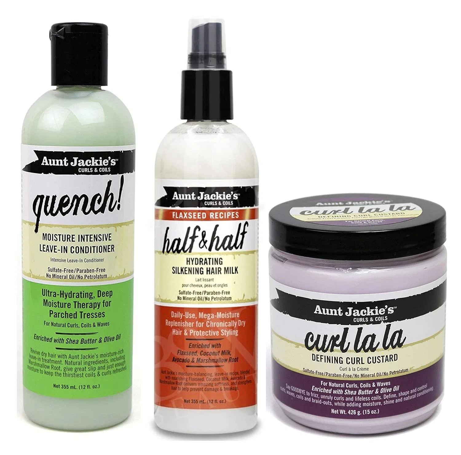 Набор для ухода за волосами Curls & Coils от Aunt Jackie's Aunt Jackie'S