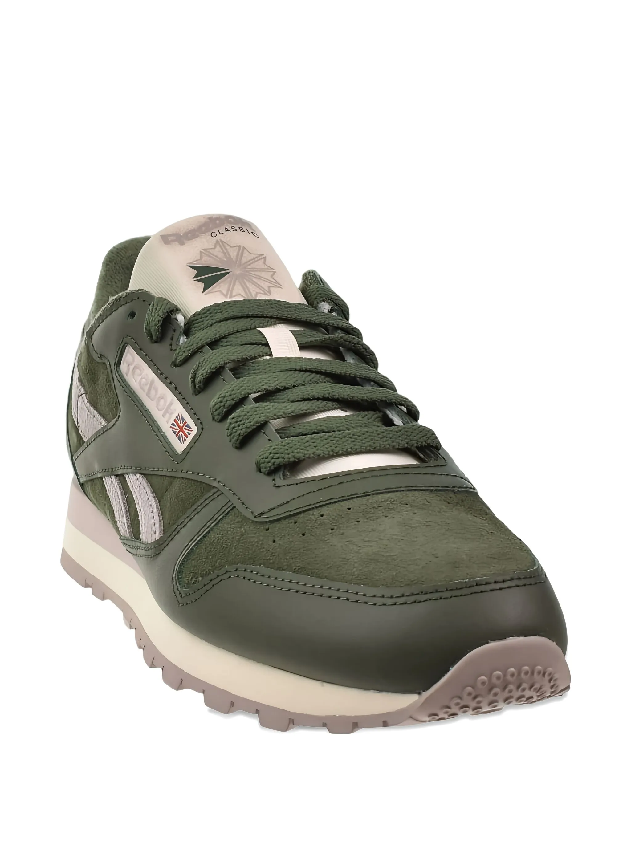 Кроссовки Classic Leather Reebok, зеленый — фото 2