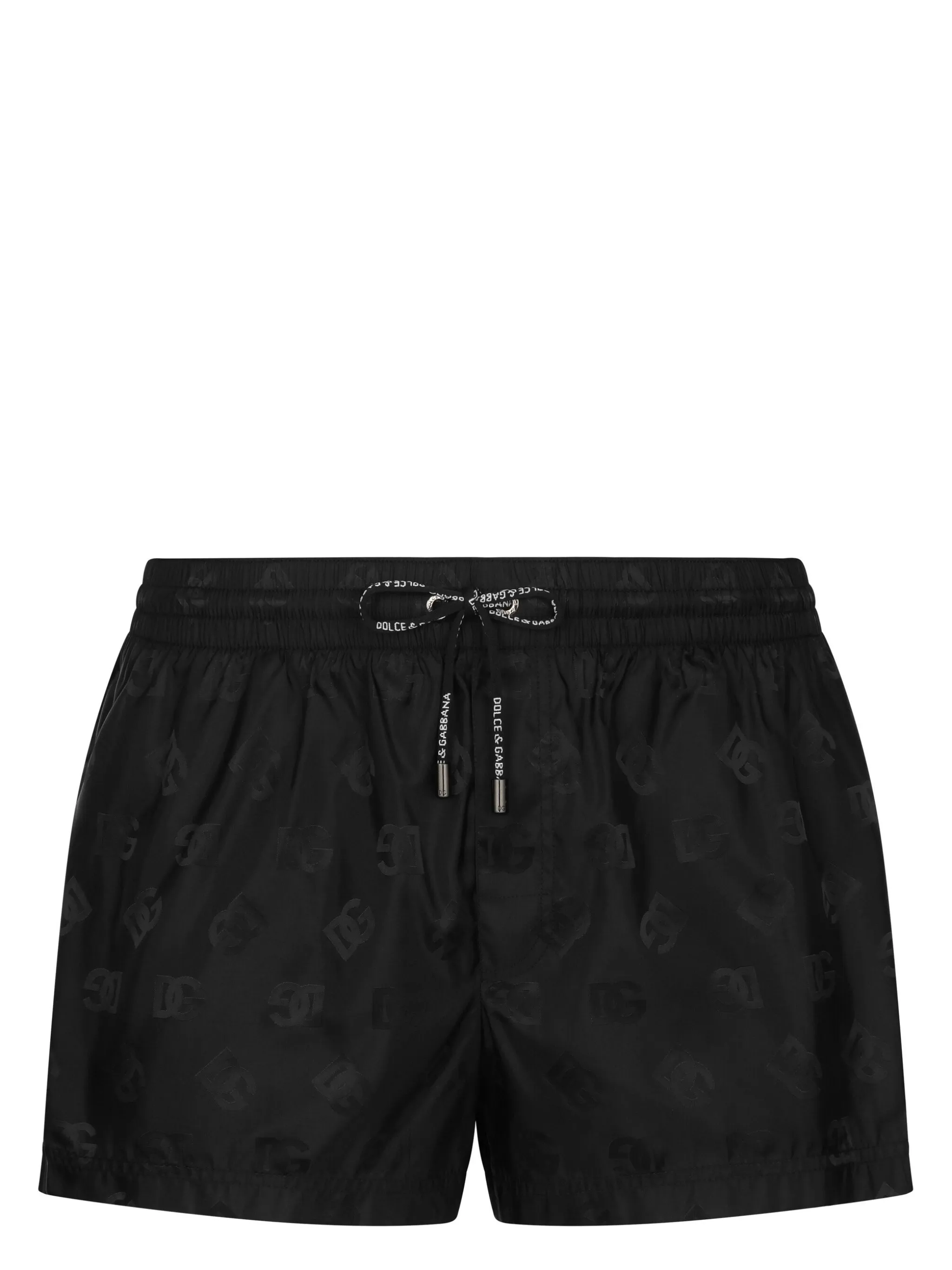 

Плавки-шорты с монограммой Dolce & Gabbana, черный