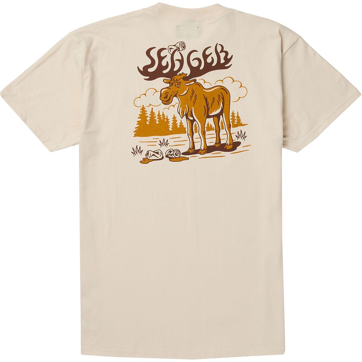 

Футболка Tipsy moose Seager Co., белый