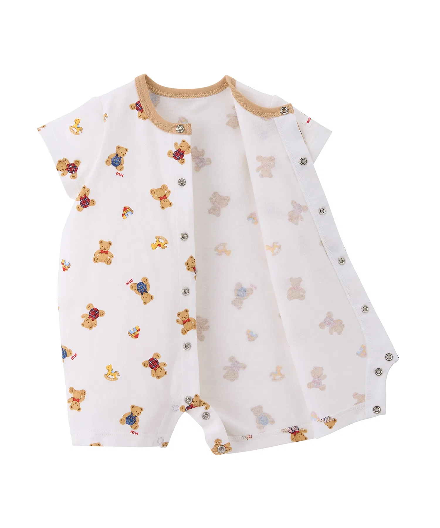 Комбинезон Mikihouse Bear Shortalls — фото 4