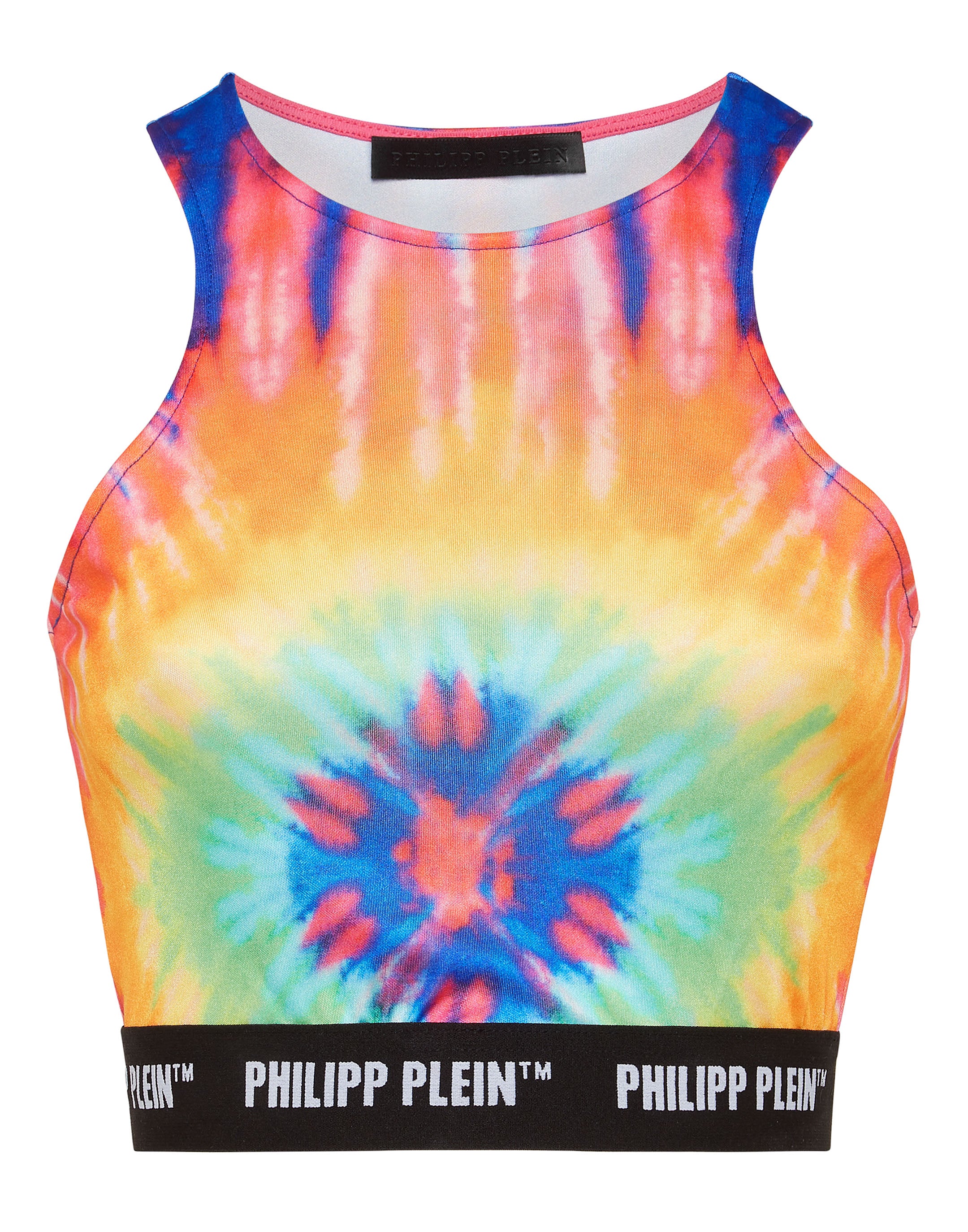

Укороченный топ Tank Tie Dye PHILIPP PLEIN, мультиколор