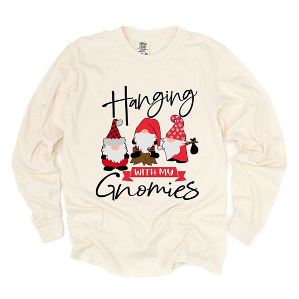 

Футболка с длинным рукавом Hanging with my gnomies Simply Sage Market, Ivory, Зеленый, Футболка с длинным рукавом Hanging with my gnomies Simply Sage Market, Ivory