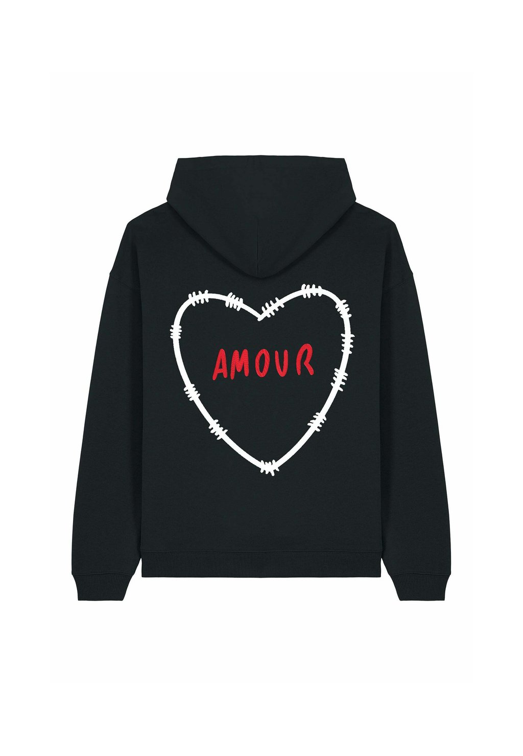 

Толстовка AMOURBROD BACK PRINT UNISEX HEAVYWEIGHT - Hoodie Mira Paris, черный