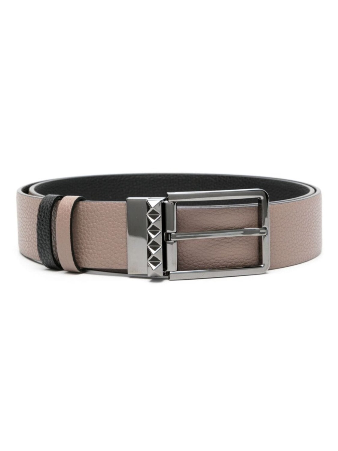 

Valentino Garavani двусторонний ремень Rockstud, коричневый