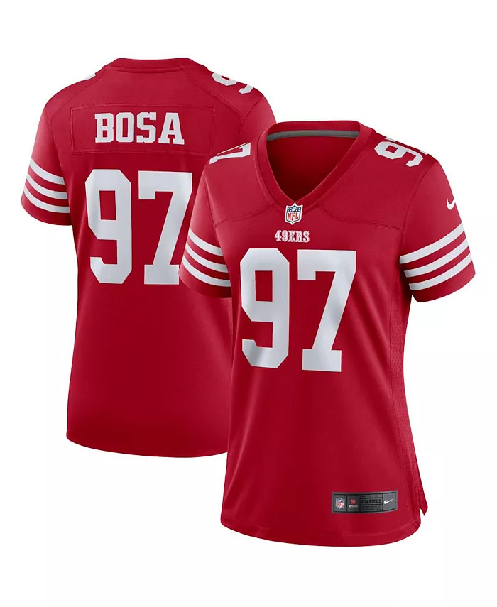 

Женская игровая майка игрока Nick Bosa Scarlet San Francisco 49ers Nike