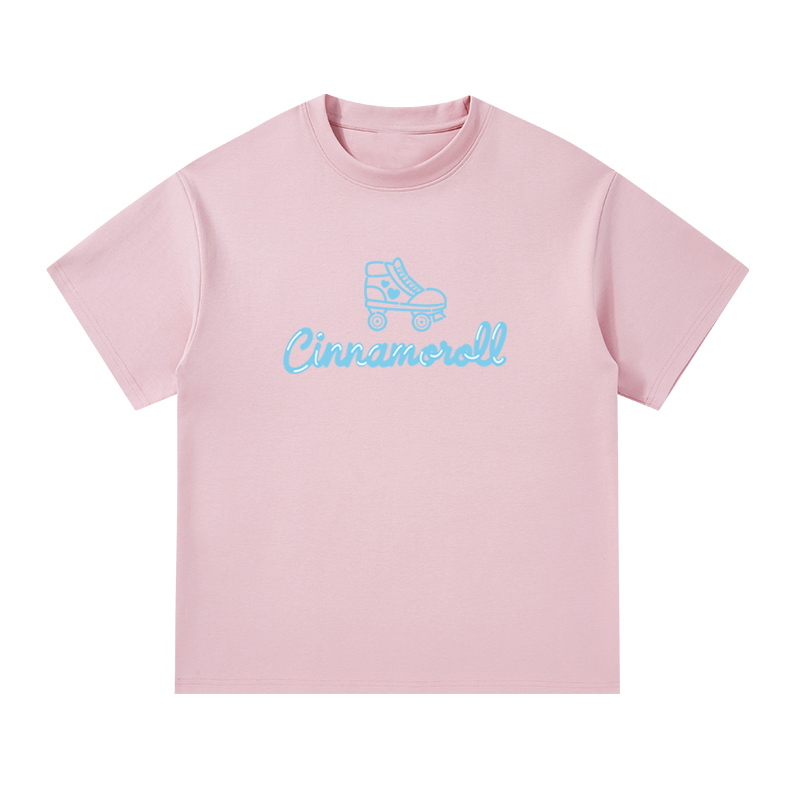 

Футболка Unisex CINNAMOROLL Yugui Dog Sanrio, розовый