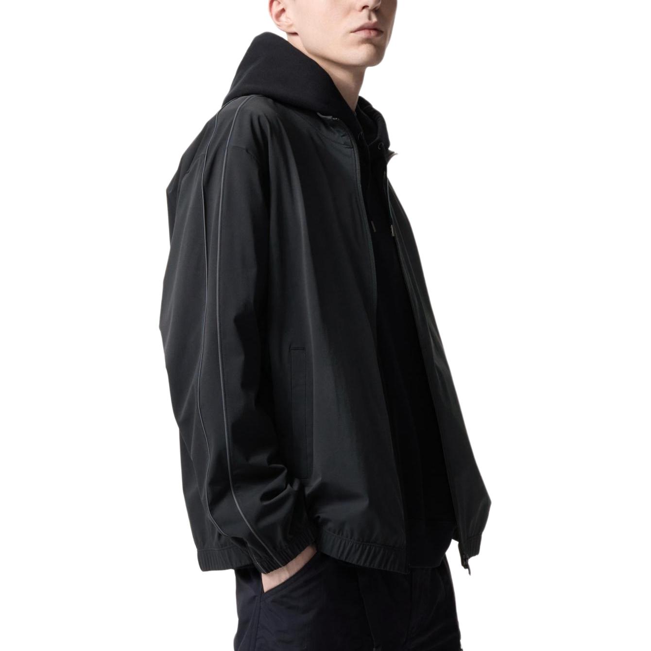 

UNIQLO Куртка унисекс черная, Black