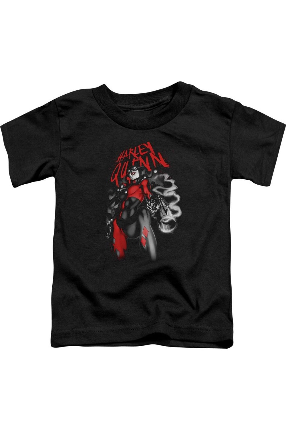 

Футболка с коротким рукавом Batman Down The Barrel для малышей Gildan, черный