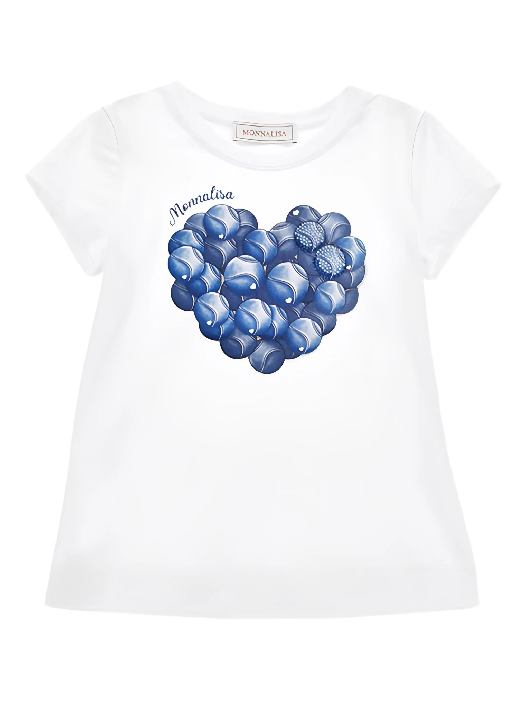 

Футболка из джерси Monnalisa, белый