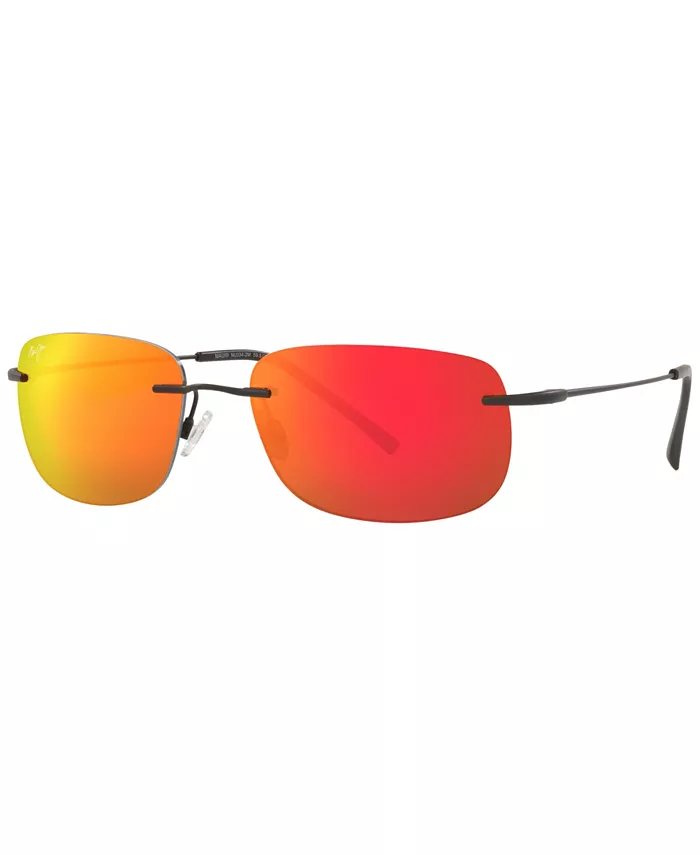 

Унисекс поляризованные солнцезащитные очки, MJ000670 Ohai 59 Maui Jim, черный