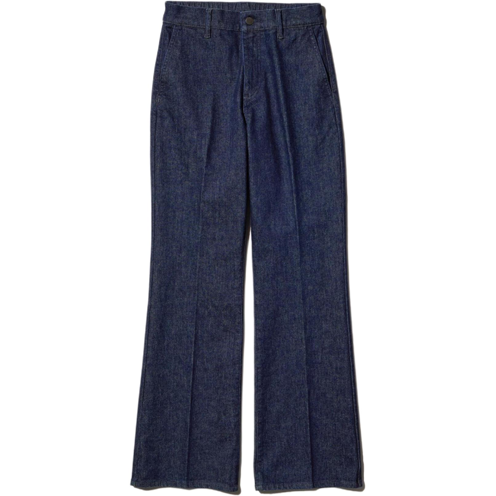 

UNIQLO Джинсы женские темно-синие