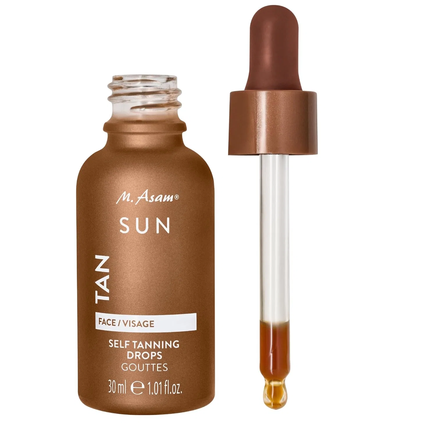 Капли-автозагар для лица «Sun Self Tanning Drops» от M. Asam, 30 мл M. Asam