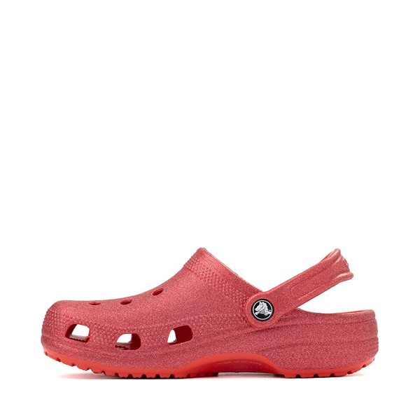 Сабо Crocs Classic Glitter Clog, цвет Cherry Red