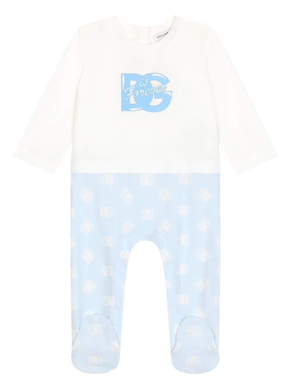 Комплект для новорожденного с логотипом DG Dolce & Gabbana Kids, белый — фото 2