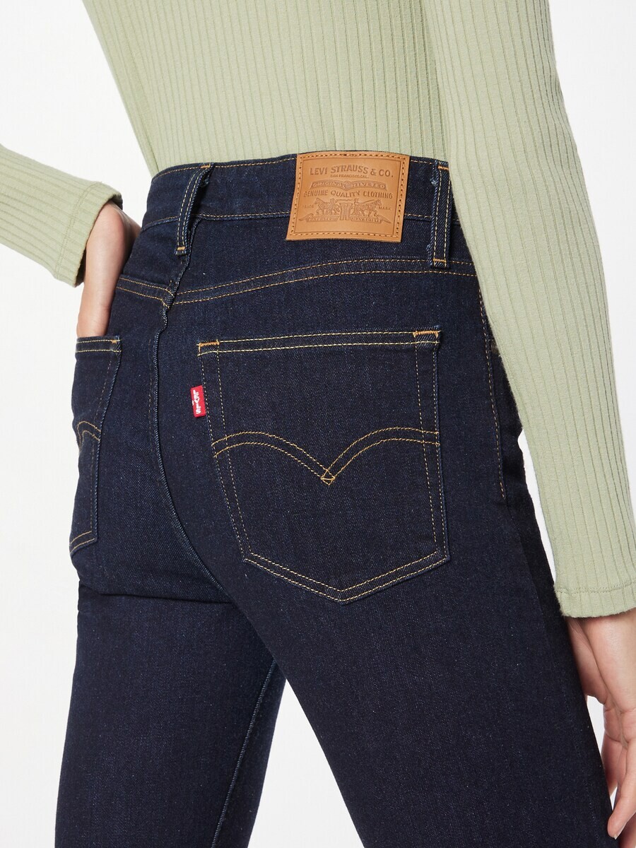 Джинсы скинни LEVI'S  721 HIGH RISE SKINNY, темно-синий — фото 3