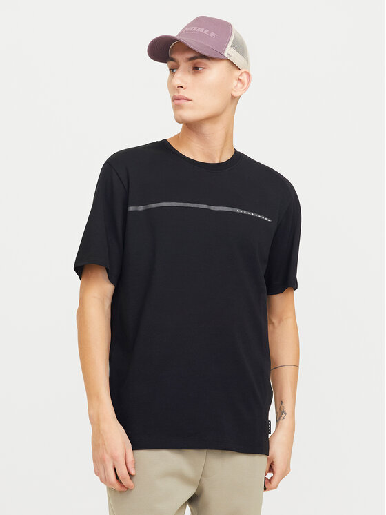 

Футболка обычного кроя Fusion 12273120 Jack&Jones, черный